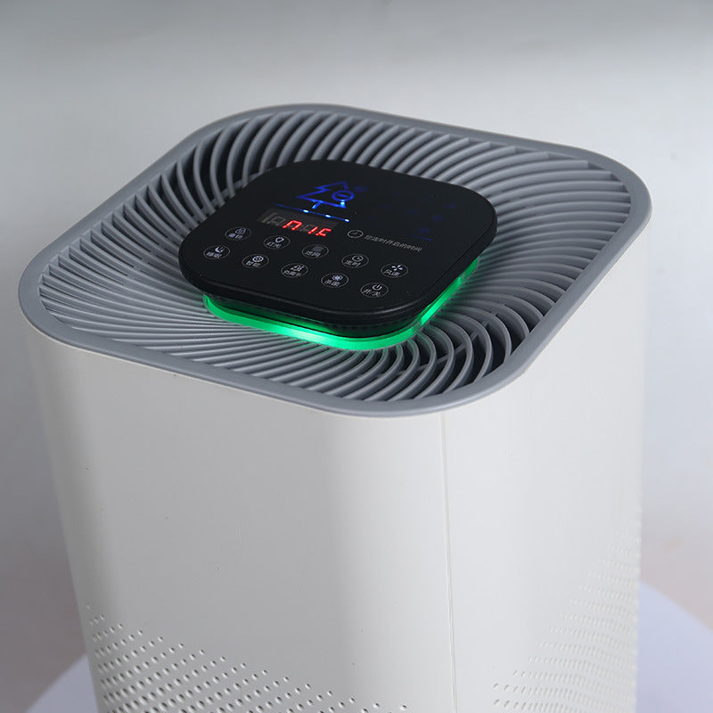 New Wholesale Life Appliances Direct Sales Desktop Uv Household Disinfection Smart Negative Ion Air Purifier Pm2.5