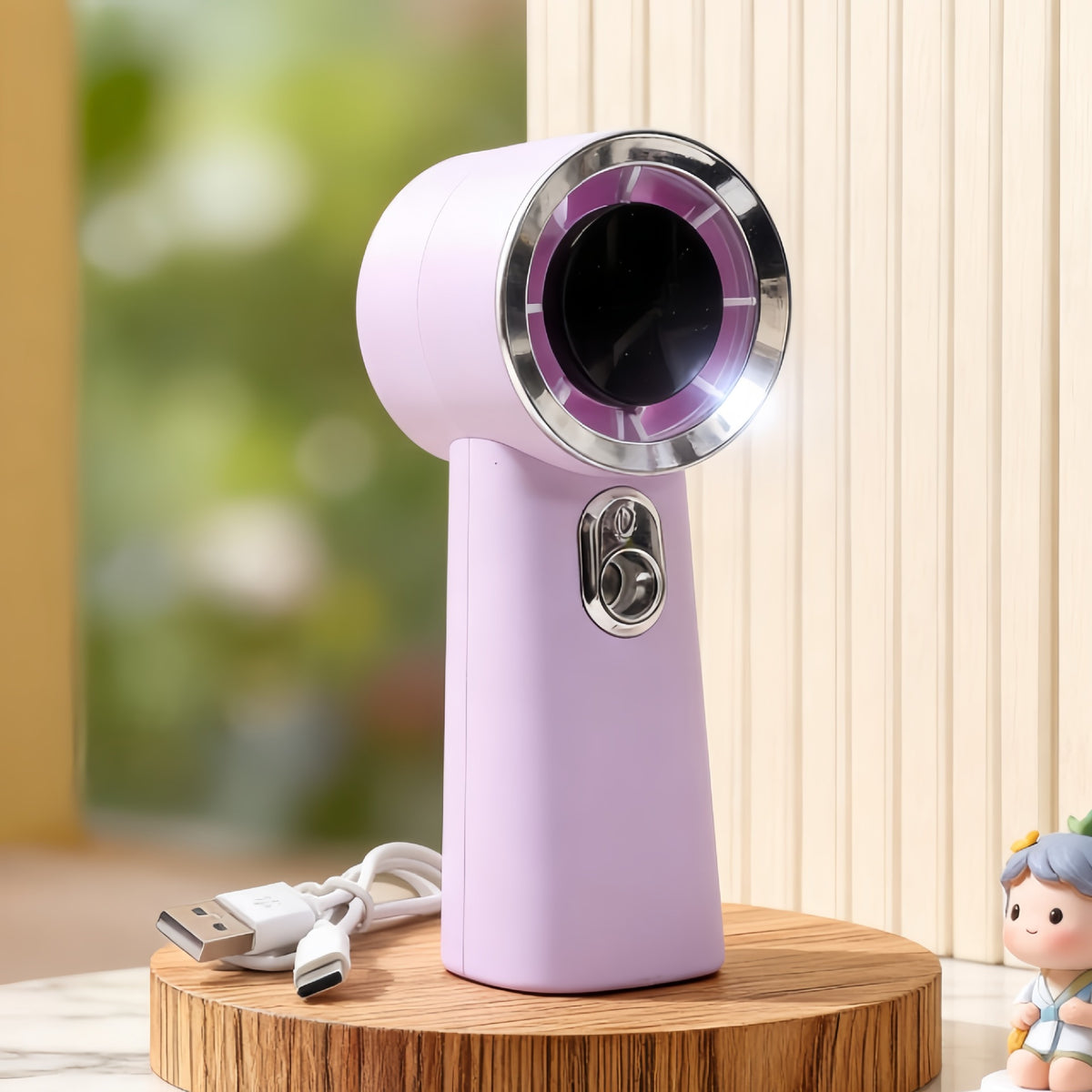 Charging small fan