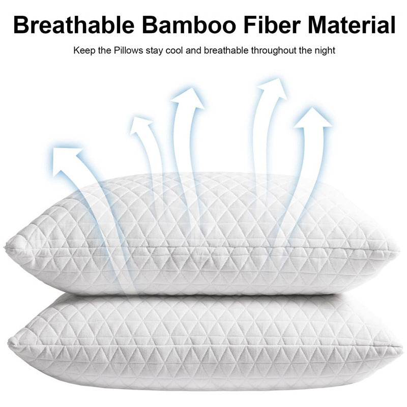 Adjustable Cooling Gel Memory Foam Pillow