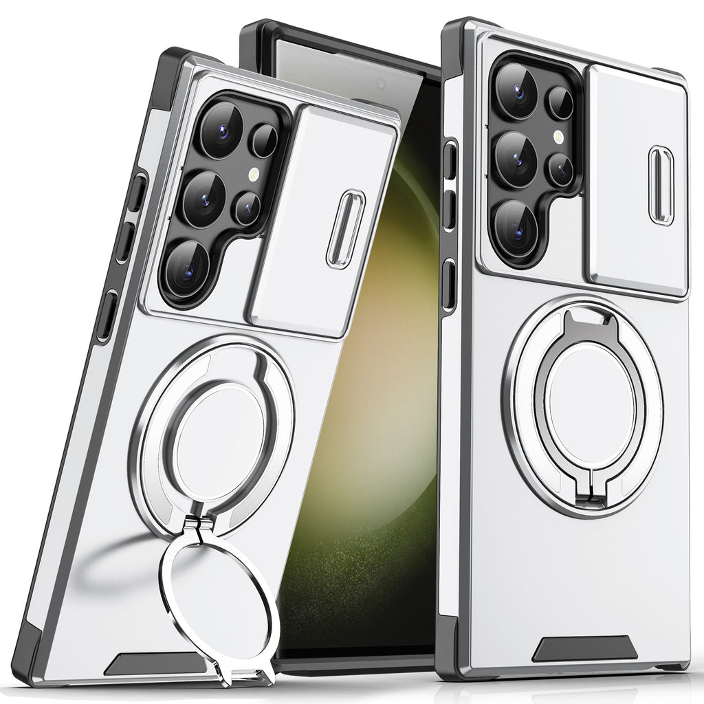 Magnetic suction phone case