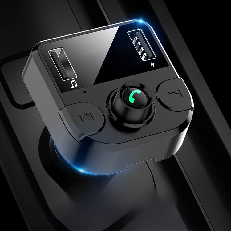 Car Bluetooth mp3 Music U disk multi-function 5.0 player receiver car cigarette lighter car charger
