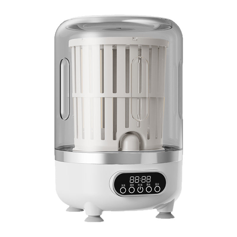 Turbo Washing Machine, Small Rechargeable Washing Cup for Underwear