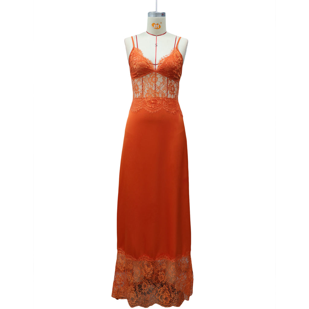 Women's Lace Spaghetti Strap Dress