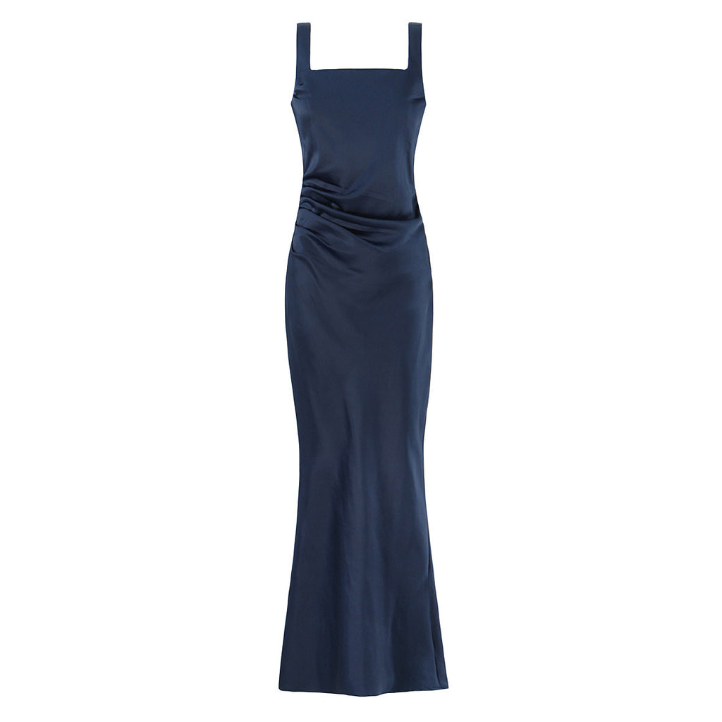 Elegant Halter Neck Fishtail Evening Gown