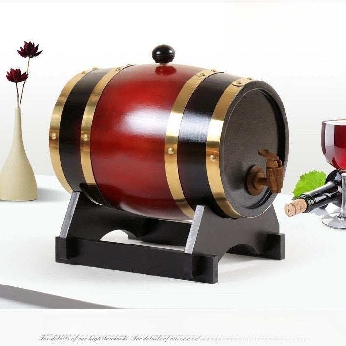 Handmade Wooden Beer Barrel