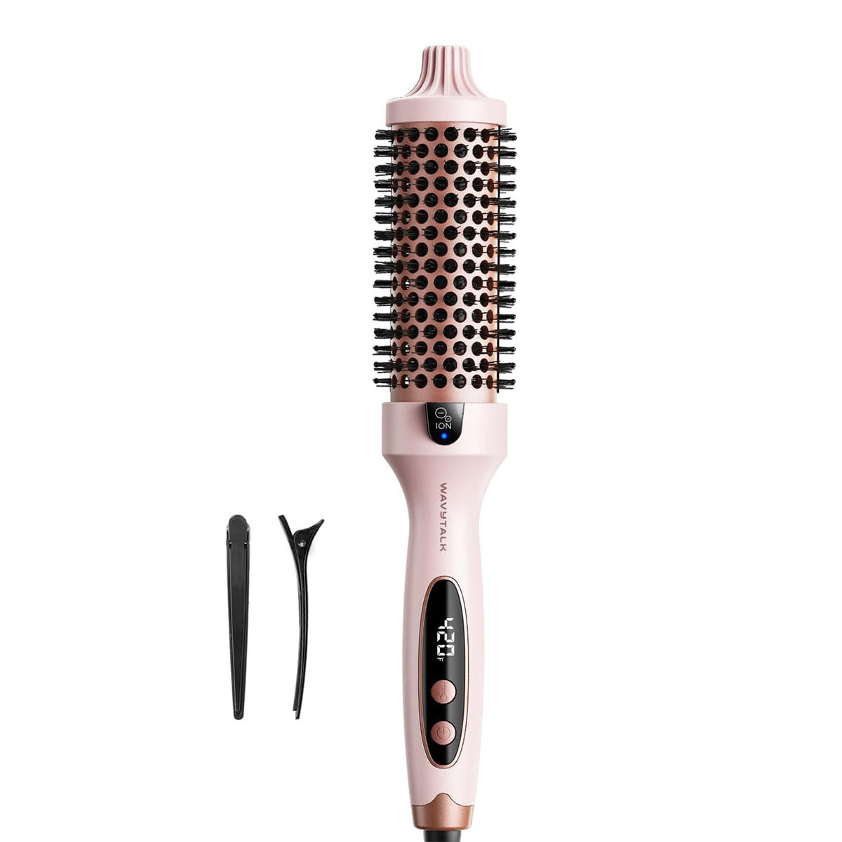 Ceramic Curling Iron with Comb and Clips