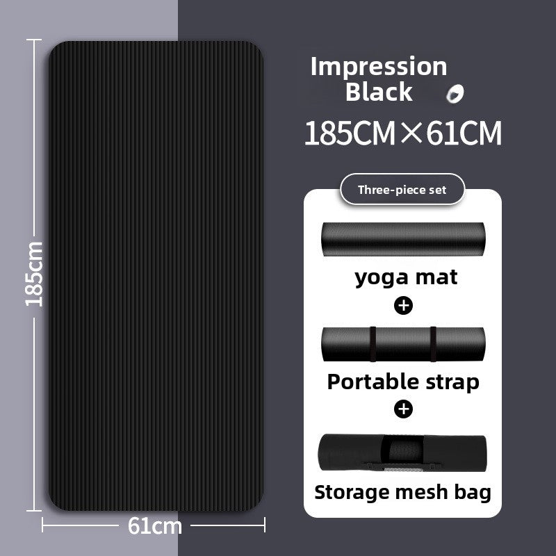 Thickened Non-Slip Yoga Fitness Mat