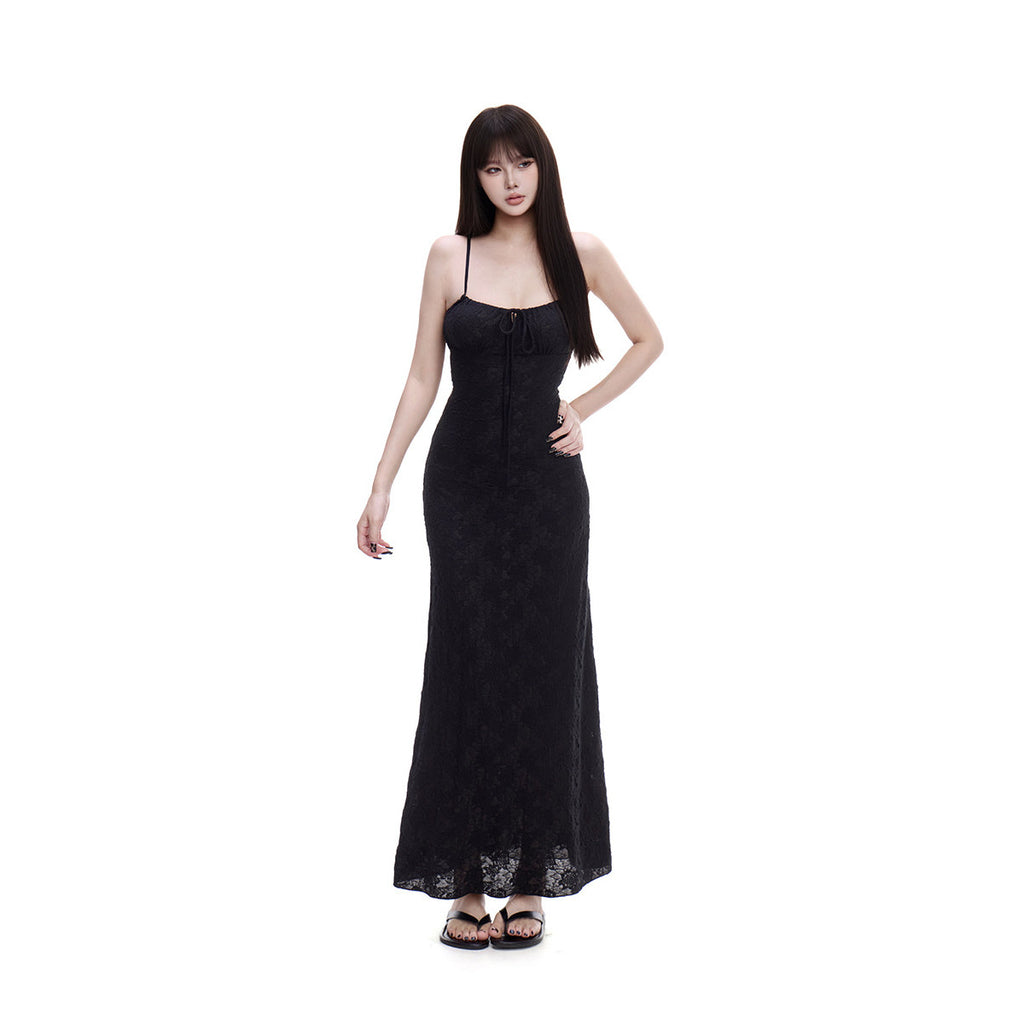 Retro Strappy Dress for Women