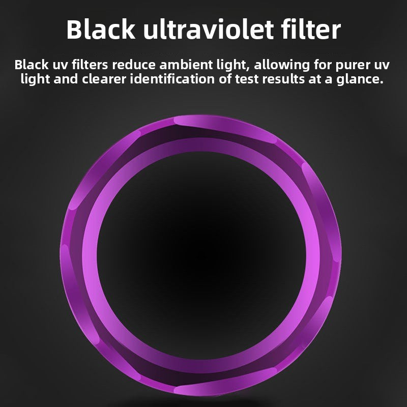 Aluminum UV Flashlight 365nm for Detection and Inspection