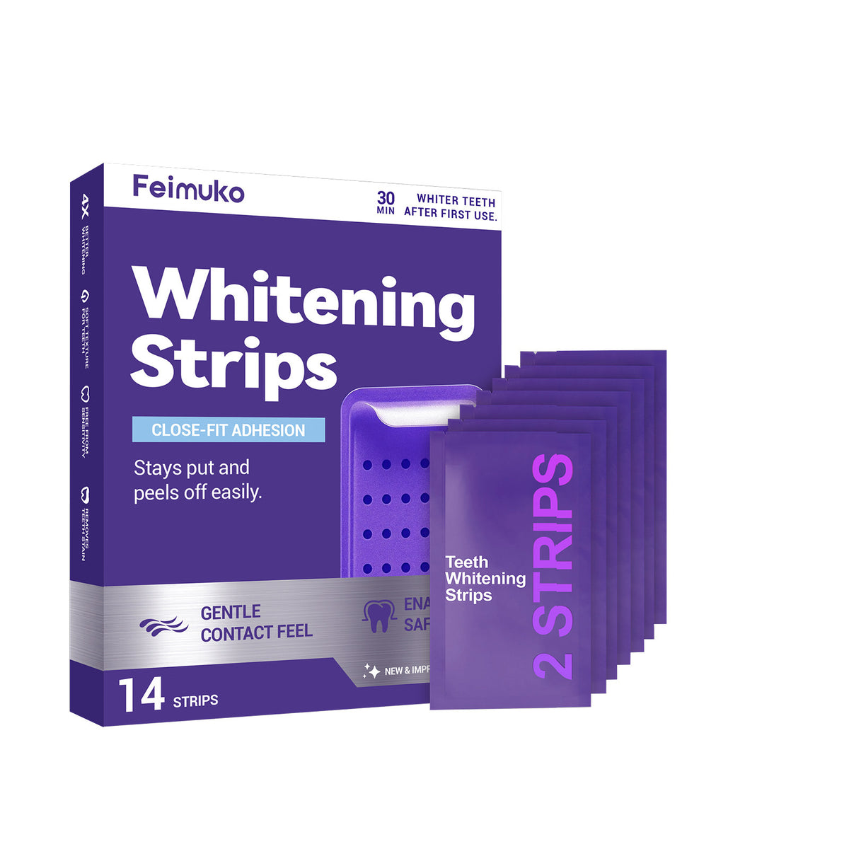 Dental care strips