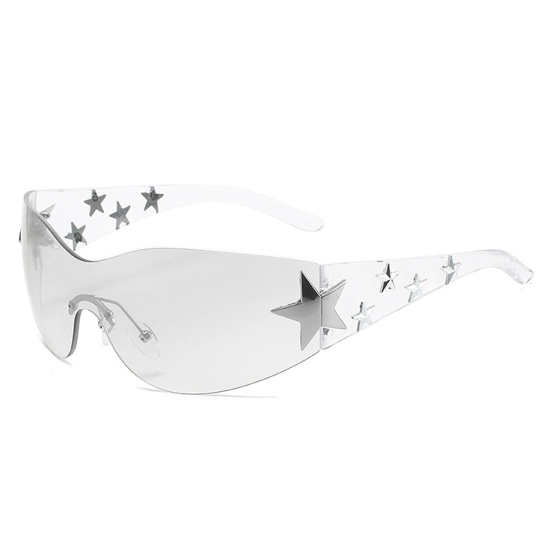 Diamond-studded sunglasses