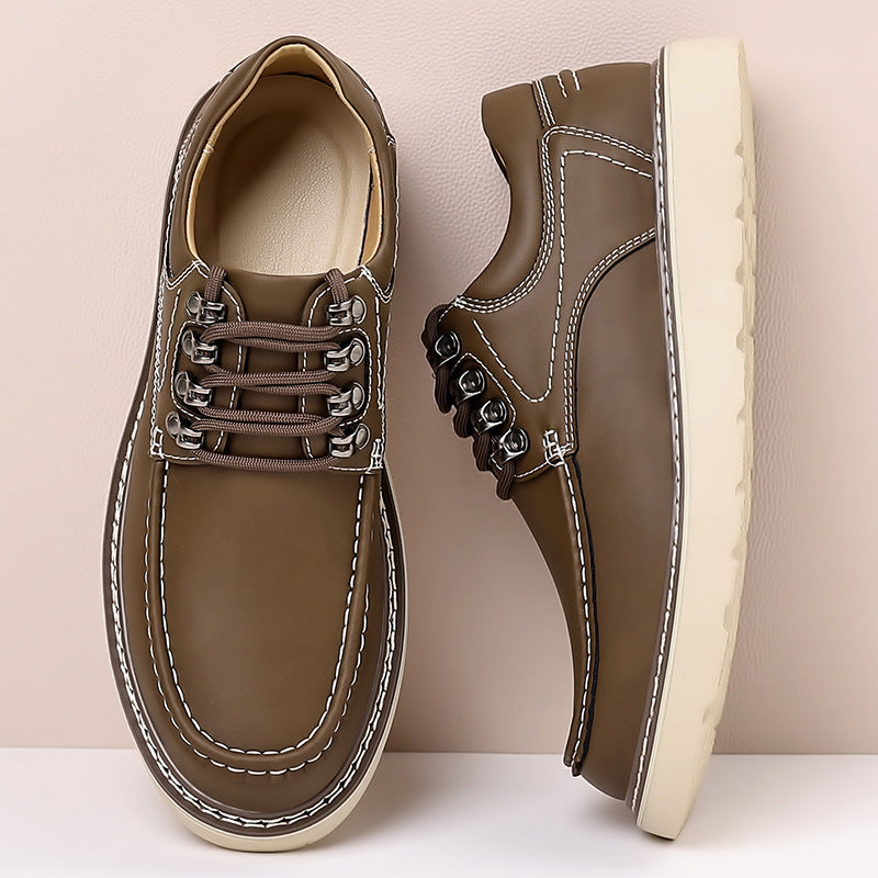 Mens Genuine Leather Casual Shoes