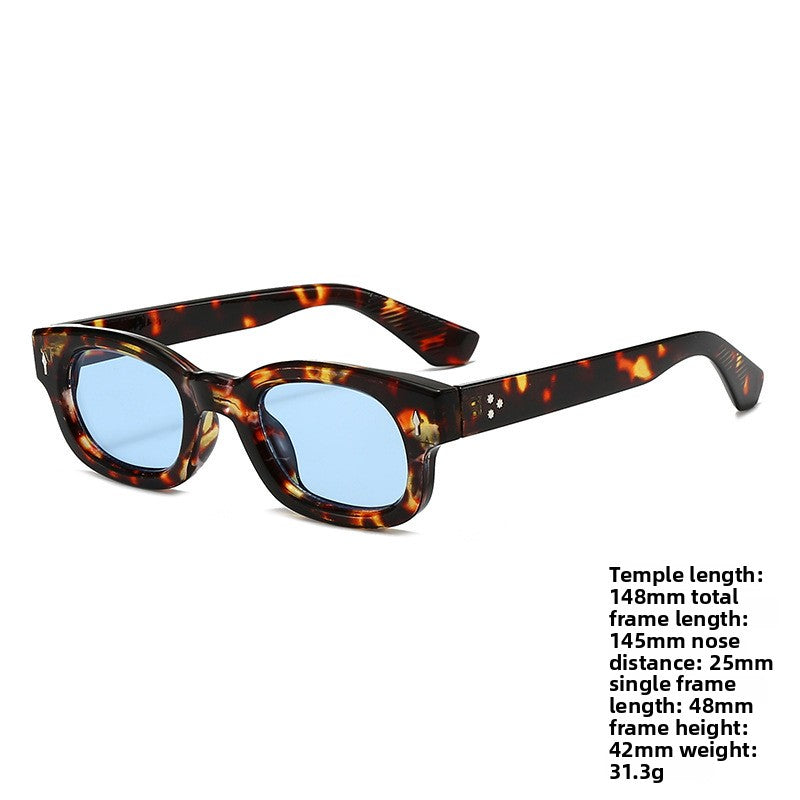 UV400 Protection Square Frame Sunglasses