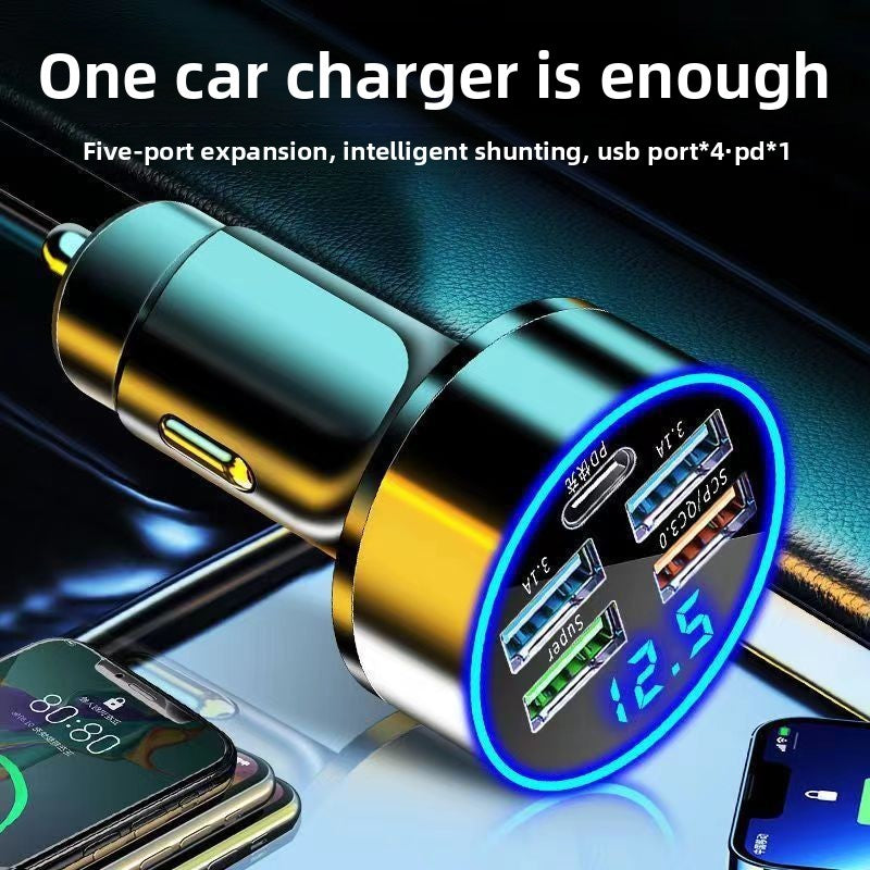 Multi-Port Car Fast Charger