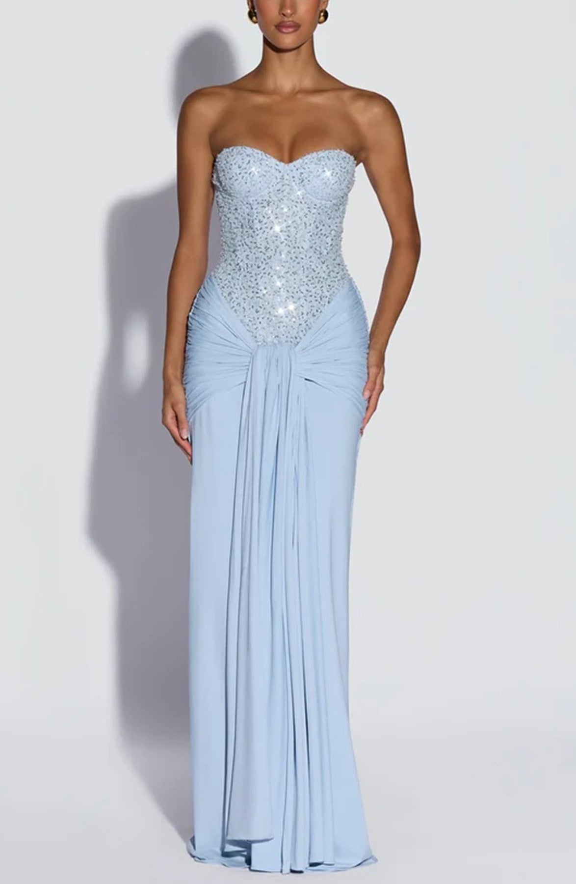 Strapless dress for women