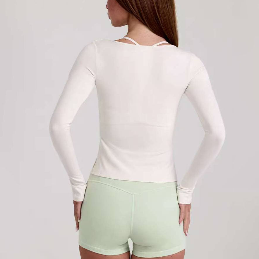Sports sun-protective cover-up