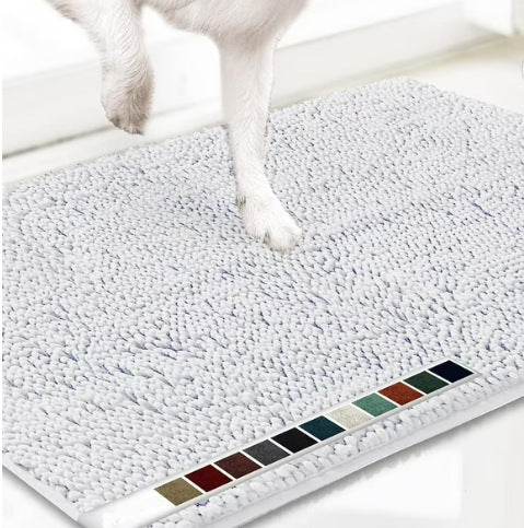 Chenille Plush Thickened Anti-Slip Dog Mat Pet Bed Warm Sleeping Pad
