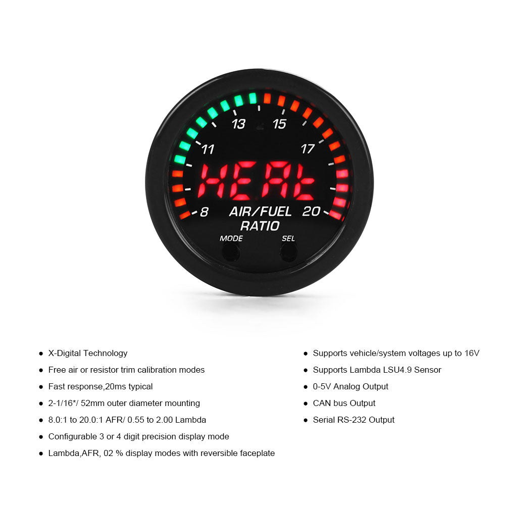 Digital Air-Fuel Ratio Meter