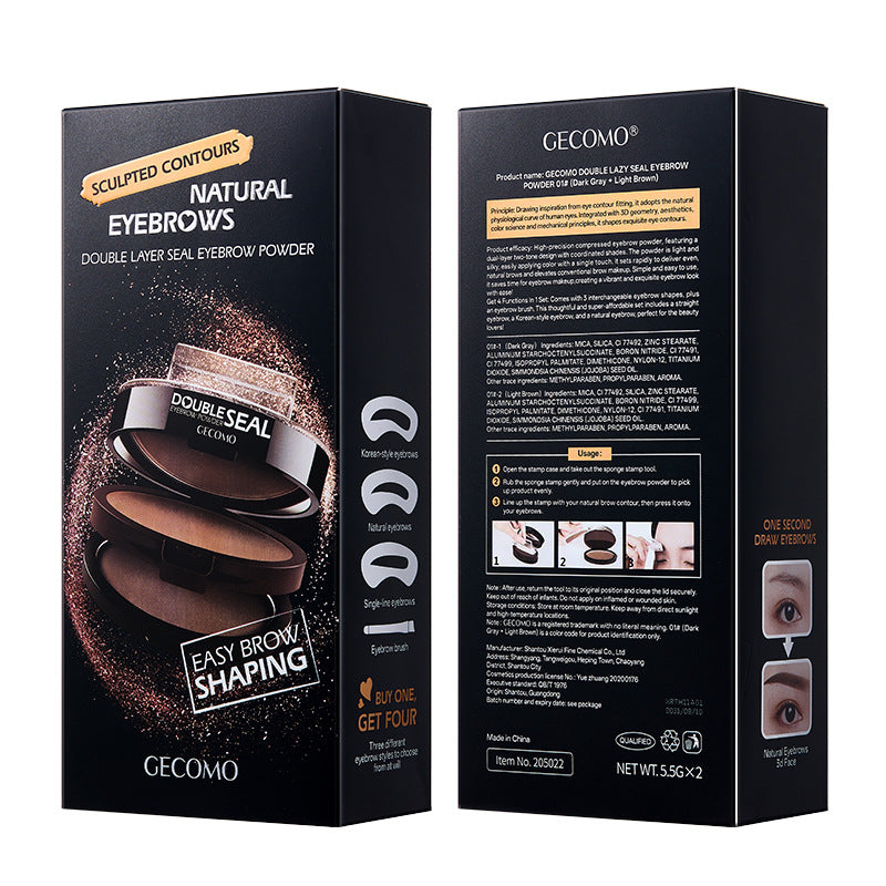 Makeup eyebrow powder