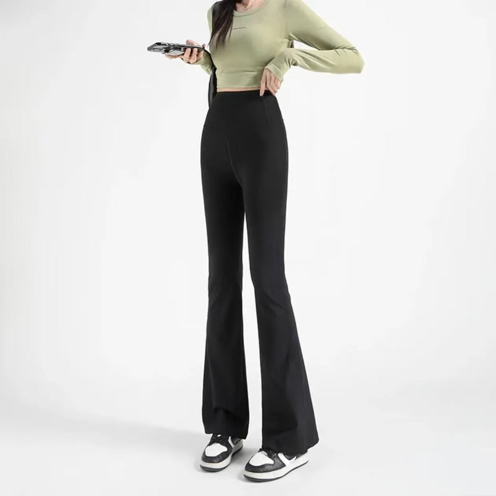 Women's 2-Piece Quick-Dry Long Sleeve Yoga Running Sports Set