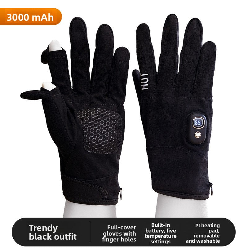 Electric heating gloves
