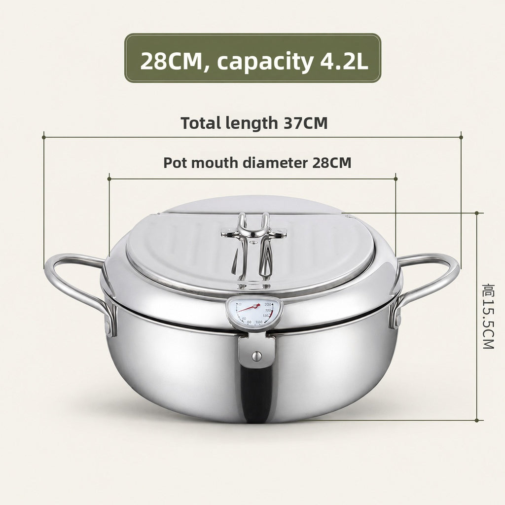 Multi-Functional Stainless Steel Fryer