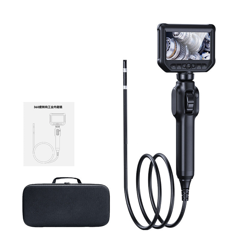 4.3 Inch Screen Dual-Lens Pipe Inspection Endoscope