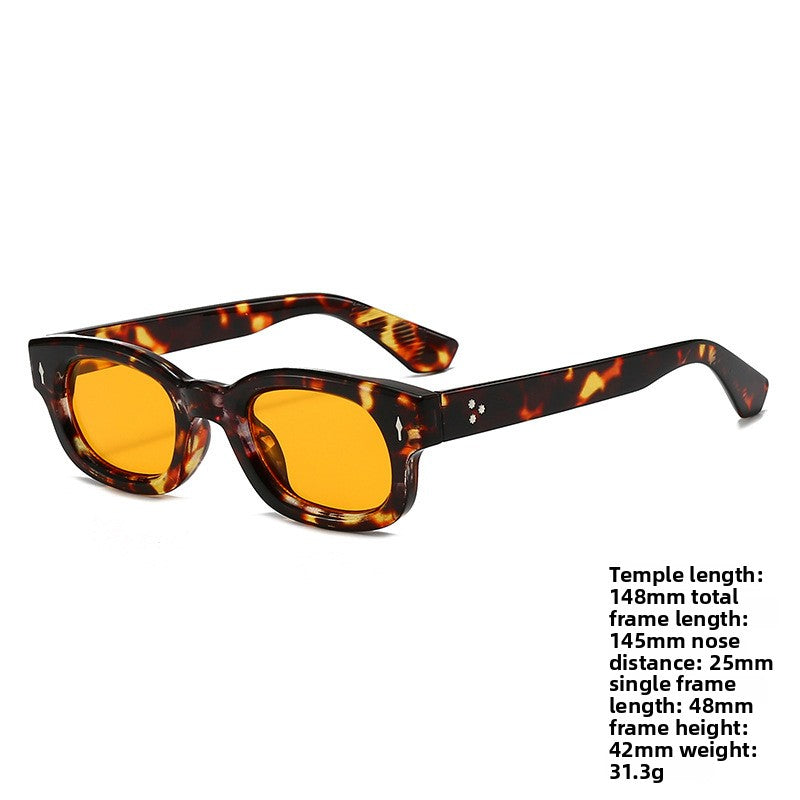 UV400 Protection Square Frame Sunglasses