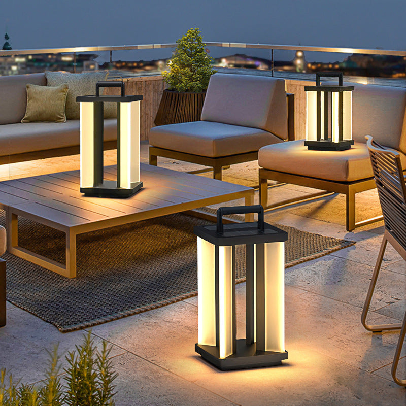 Solar Powered Outdoor Garden Lamp