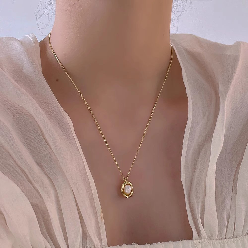 Niche Design Titanium Steel Necklace