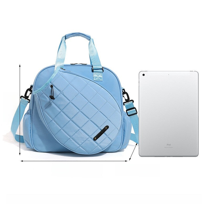 Dual Shoulder Sports Bag with Shoe Compartment