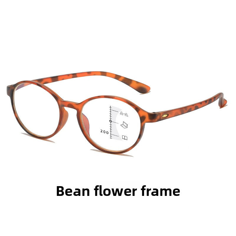 Progressive Multifocal Anti-Blue Light Reading Glasses