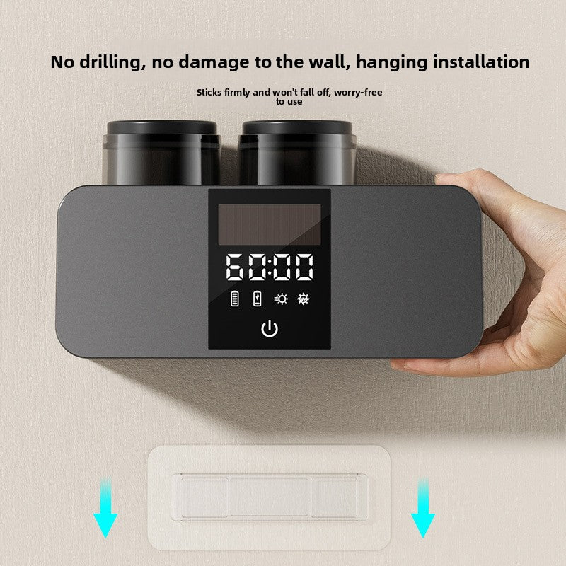 Smart UV Toothbrush Holder with Sterilization and Drying