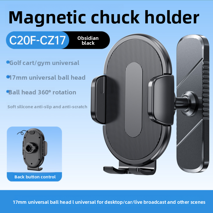Magnetic Phone Holder with 360 Rotation