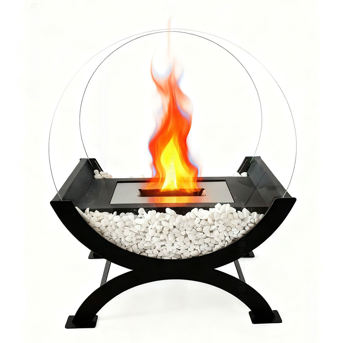 Round Alcohol Fireplace Arch
