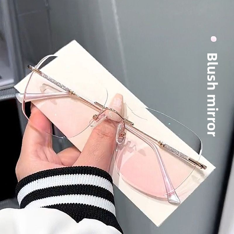 Anti Blue Light Rimless Glasses