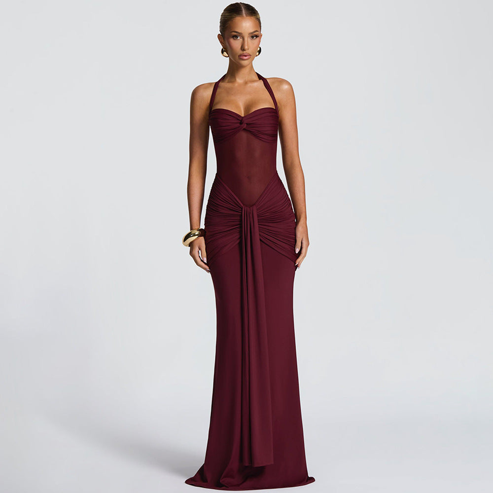 Sexy high-waisted dress