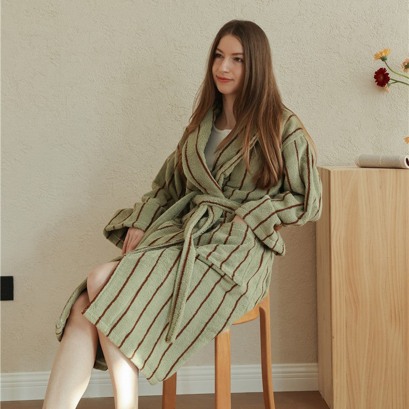 Adult couple bathrobes