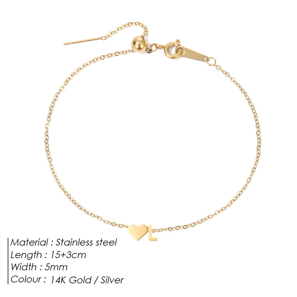 Letter Bracelet Woman