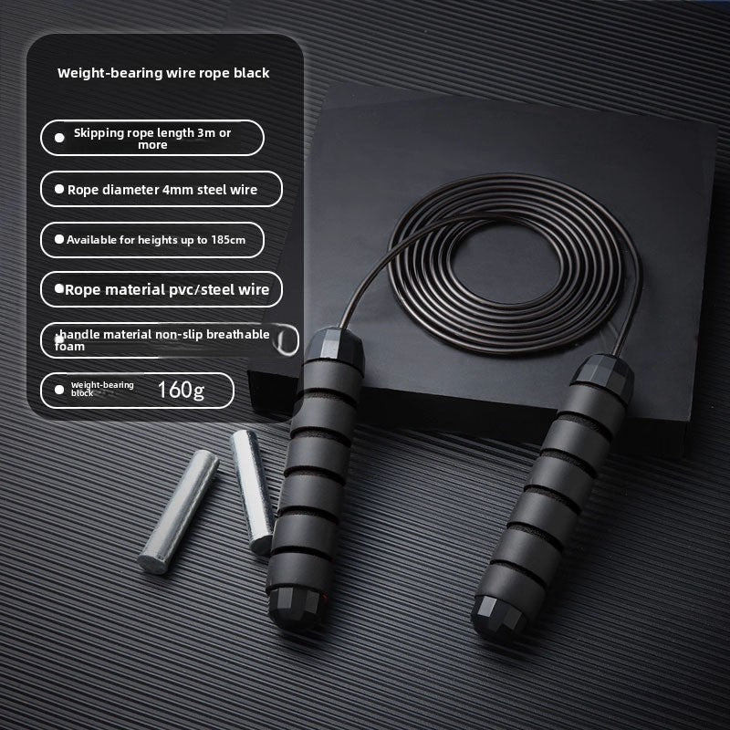 Adjustable Steel Wire Skipping Rope