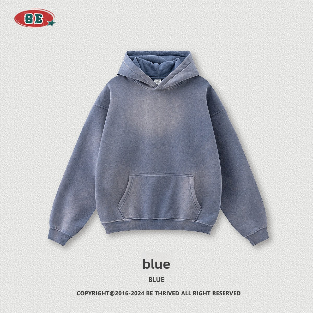 Mens Retro Fleece-Lined Hoodie and Sweatpants Set