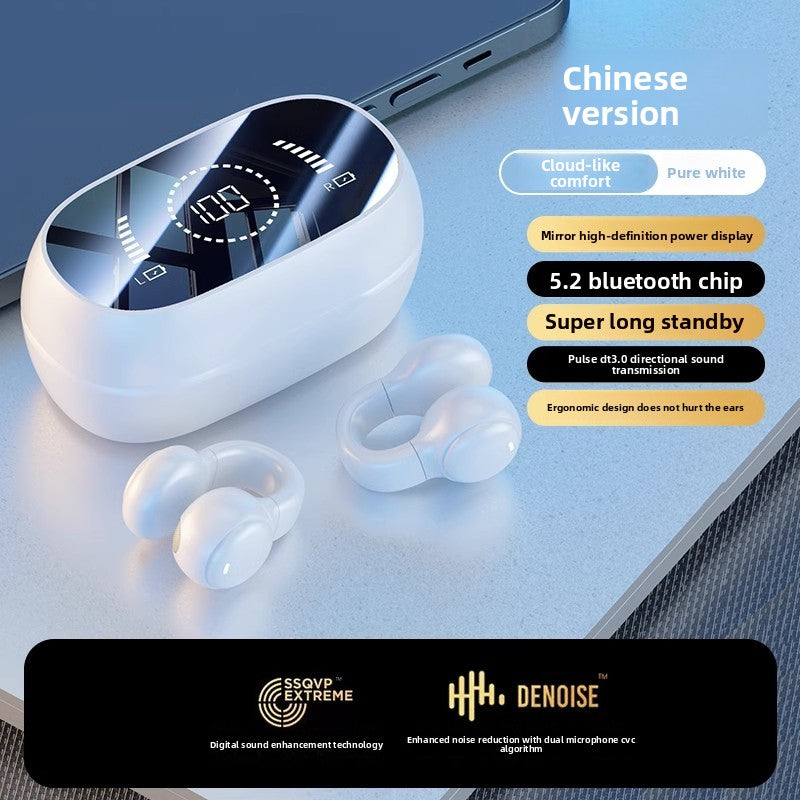 Wireless Bone Conduction Bluetooth Headset