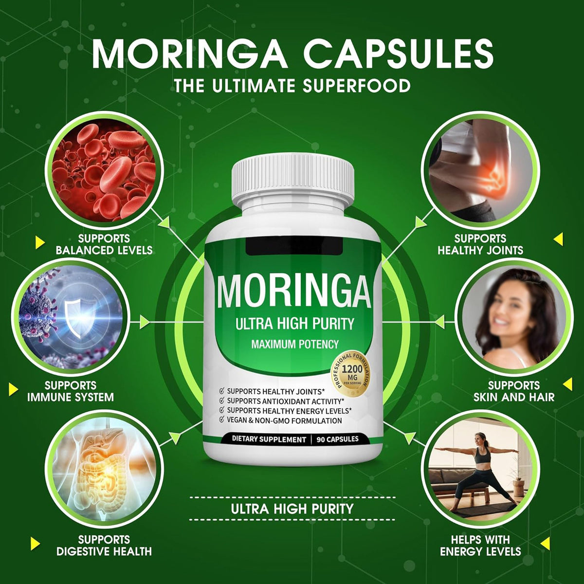 Moringa Blood Sugar Capsules