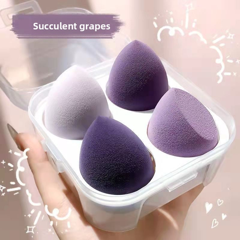 Ultra-Soft Makeup Sponge Set with Storage Box