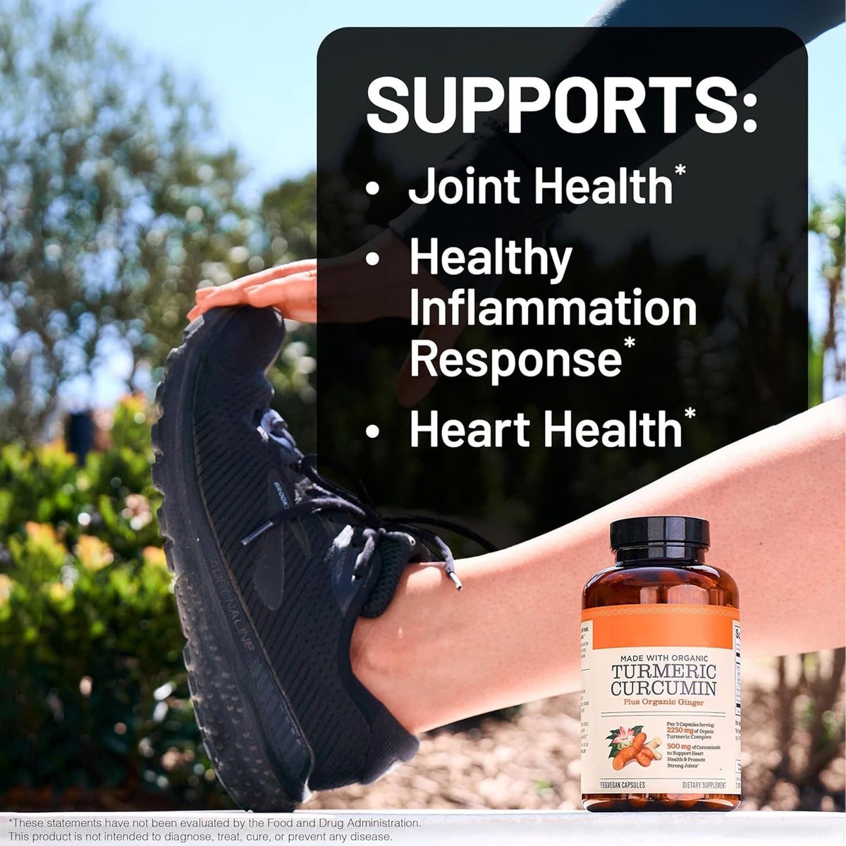 Turmeric Curcumin Supplement Capsules