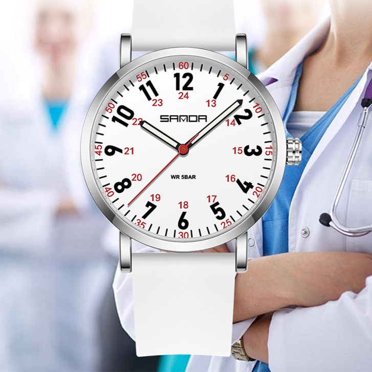 Fashion Quartz Watch with Luminous Dial and Waterproof Design