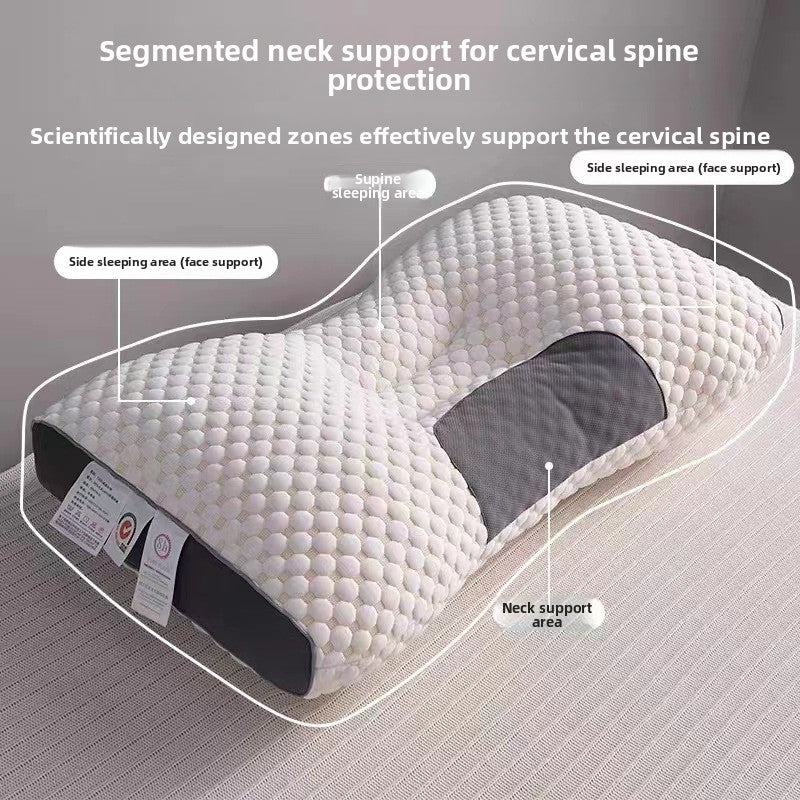 Knitted Massage Pillow Washable Home Use Neck Pillow