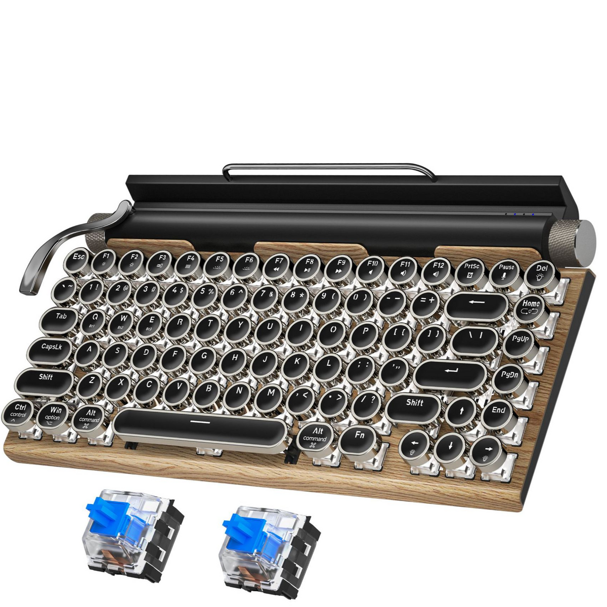 Retro Bluetooth Mechanical Keyboard