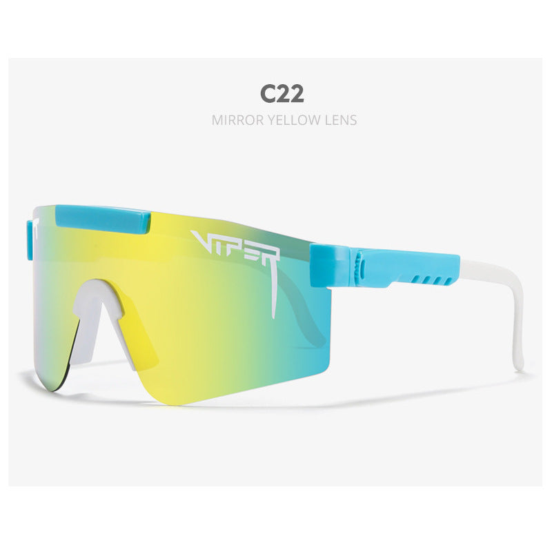 Men Women Coated Sports Sunglasses Windproof Cycling Glasses