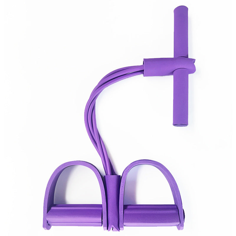 Four-tube pedal puller exercise fitness material thin leg